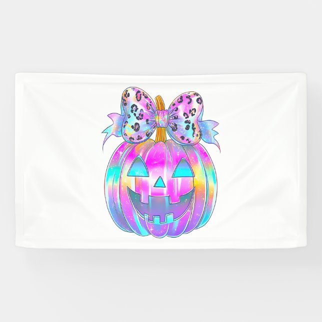 Lona Neon Coquette Halloween (Horizontal)