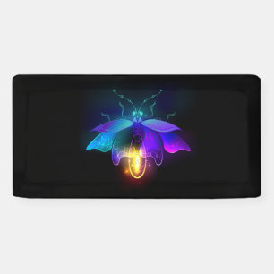 Lona Neon Firefly en negro