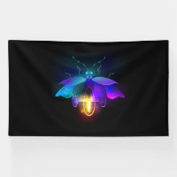 Neon Firefly en negro