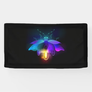 Lona Neon Firefly en negro