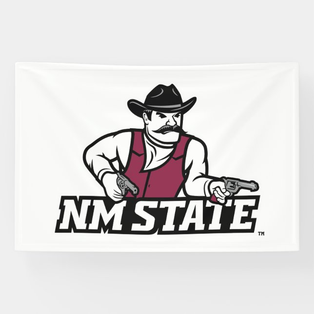 Lona New Mexico State Aggies (Horizontal)