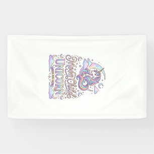 Lona Niño de la Luna Unicornio Diseño Original de Zazzl