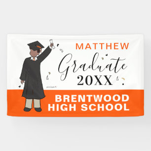 Lona Niño Personalizado Avatar  Cartel de graduación 