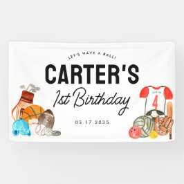 Lona Niños modernos Bolas Deportivas Todos los Niños Es