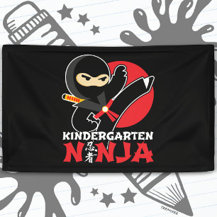 Lona Niños Ninja Kick El Primer Día De Vuelta A La Escu