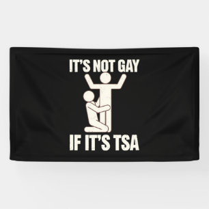 Lona No Es Gay Si Es Seguridad De TSA Divertido LGBTQ