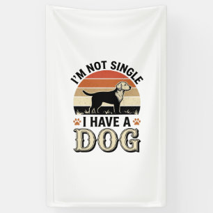 Lona No Estoy Soltero Tengo un Diseño de Camiseta Vinta