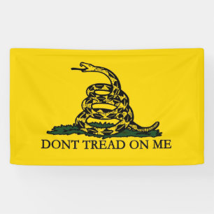 Lona No me engañes, bandera de Gadsden historia patriót