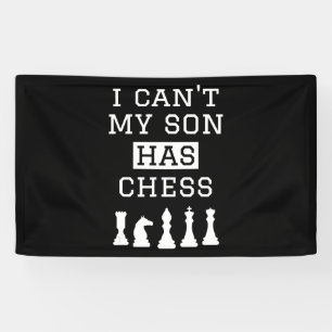 Lona no puedo mi hijo tiene ajedrez divertido, papá.