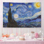 Lona Noche estrellada: Saint Remy de Vincent Van Gogh<br><div class="desc">El año es 1889. Vincent Van Gogh es un paciente del asilo de Saint-Paul-de-Mausole en Saint-Rémy-de-Provence, Francia. Está sufriendo una enfermedad mental, y sus médicos le han aconsejado que se quede en casa y evite pintar. Pero Van Gogh no puede resistir el impulso de crear, y pasa sus días pintando...</div>