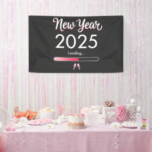 Lona Nochebuena de Año Nuevo 2025