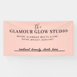 Lona Nombre de la cámara de belleza personalizado con c