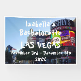 Lona Nombre de la despedida de soltera en Las Vegas