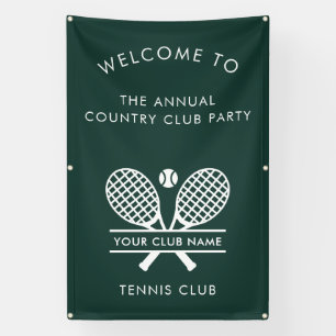 Lona Nombre del Club Campestre Eventos de Equipos de Te