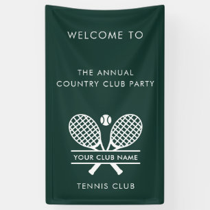 Lona Nombre del Club Campestre Eventos de Equipos de Te