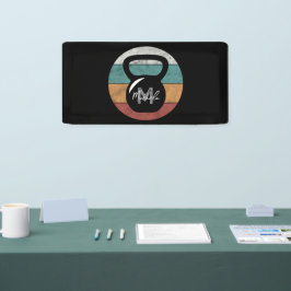 Lona Nombre del monograma del personalizado del timbre