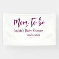 nombre fecha de la ducha de bebé futura mamá rosa 