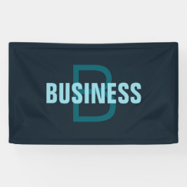 Lona Nombre monogramado de Personalizable negrita simpl