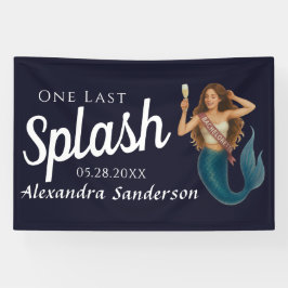 Lona Nombre Personalizado Mermaid Bachelorette