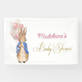 Lona Nombre personalizado Peter el Baby Shower del cone