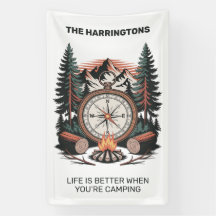 Nombre personalizado y camping de texto