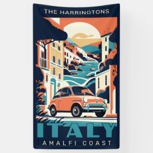 Lona Nombre y texto personalizados Italia