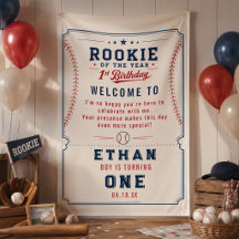 Novato del Año Entrada de Béisbol Cumpleaños númer