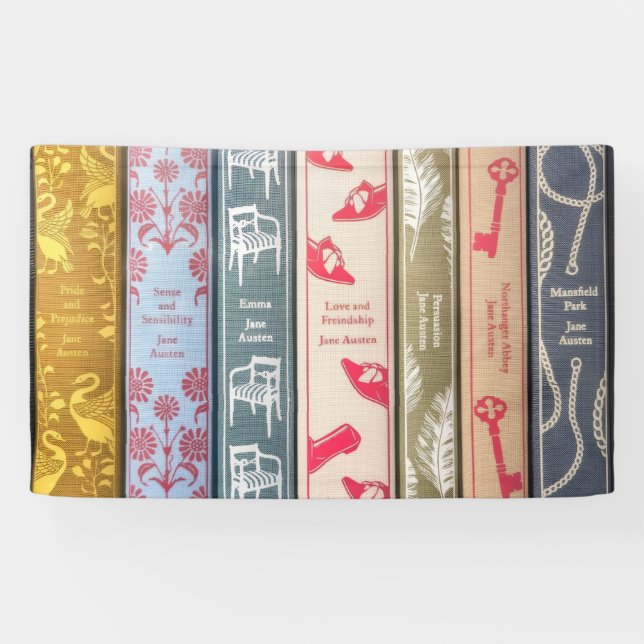 Lona Novelas de Jane Austen (Horizontal)