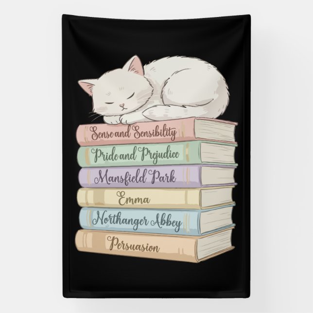 Lona Novelas de Jane Austen IX (Vertical)