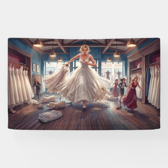 Lona Noviazilla compra un vestido de novia (Horizontal)
