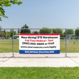 Lona Now Hiring Building Banner