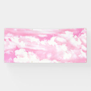 Lona Nubes Felices Expositor Rosa