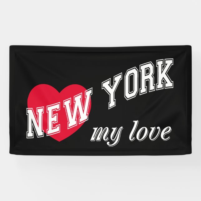 Lona Nueva York mi amor (Horizontal)