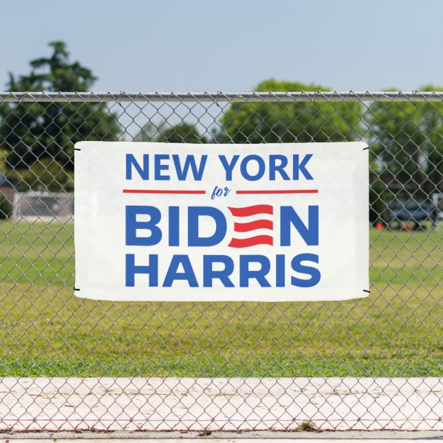 Lona Nueva York para Biden Harris (in situ)