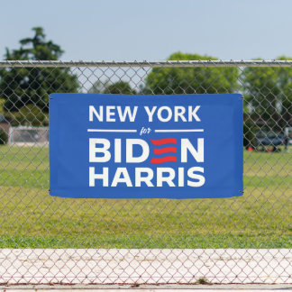 Lona Nueva York para Biden Harris