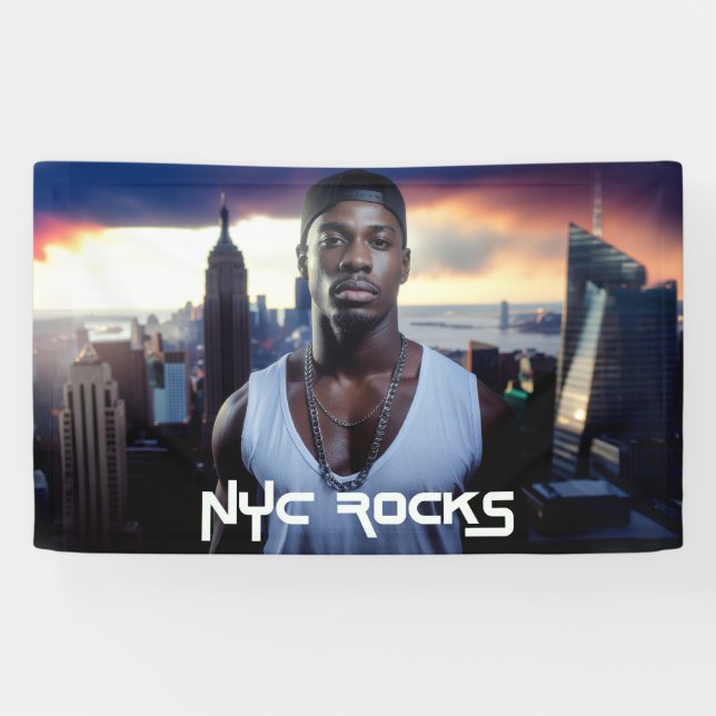LONA NUEVA YORK ROCKEA - NYC (Horizontal)