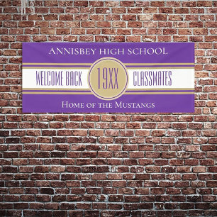 Lona ¡NUEVO! Cartel de bienvenida de Reunión de 6 pies 