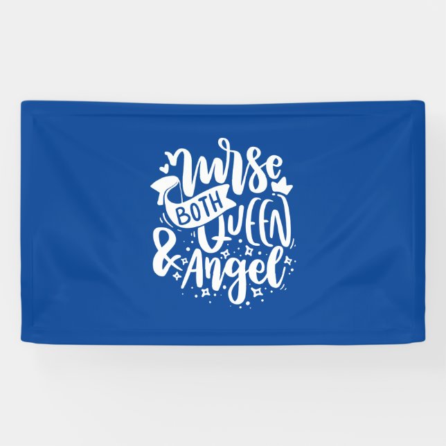 Lona Nurse Gift | Nurse Both Queen And Angels (Horizontal)