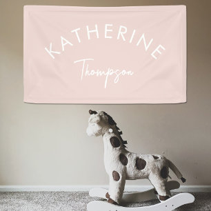 Lona Nursery Nursery Nombra a los niños de la sala de d