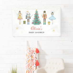 Lona Nutcracker Navidad Baby Shower