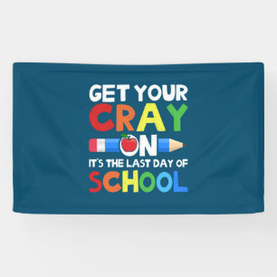 Lona Obtén Tu Grito En El Último Día De La Escuela