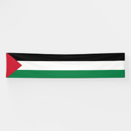 Lona oficialmente bandera del Estado de Palestina