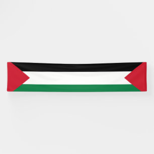 Lona oficialmente bandera del Estado de Palestina
