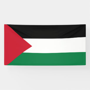 Lona oficialmente bandera del Estado de Palestina