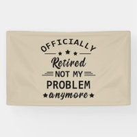 oficialmente retirado ya no es mi problema