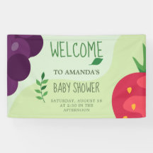 Oh Baby Green Fruit Jugo Baby Shower