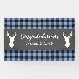 Lona Oh Deer Baby Shower Blue Boy