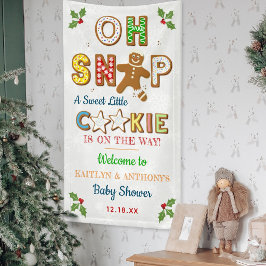 Lona Oh Snap! Gingerbread Cookie Baby Shower Welcome