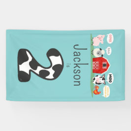 Lona Oink Baa Moo 2da granja de animales