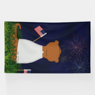 Lona Oliver The Otter Watching Fireworks